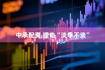 中承配资 锂电“淡季不淡”